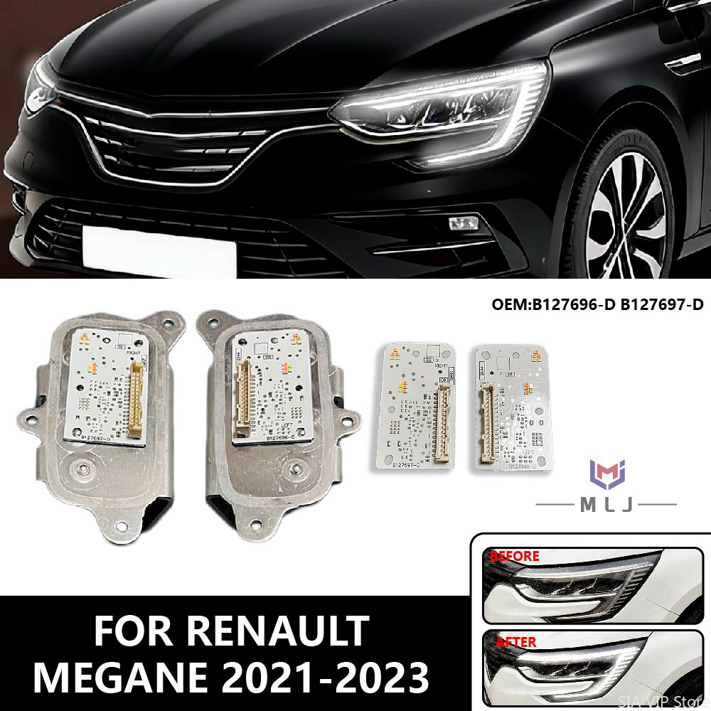 Running Headlamp Led - UNTUK Renault Megane 2021-2023 Modul Chip