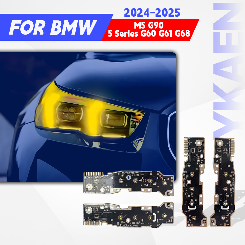 Running Headlamp Led - Papan LED DRL Kuning Putih Merah