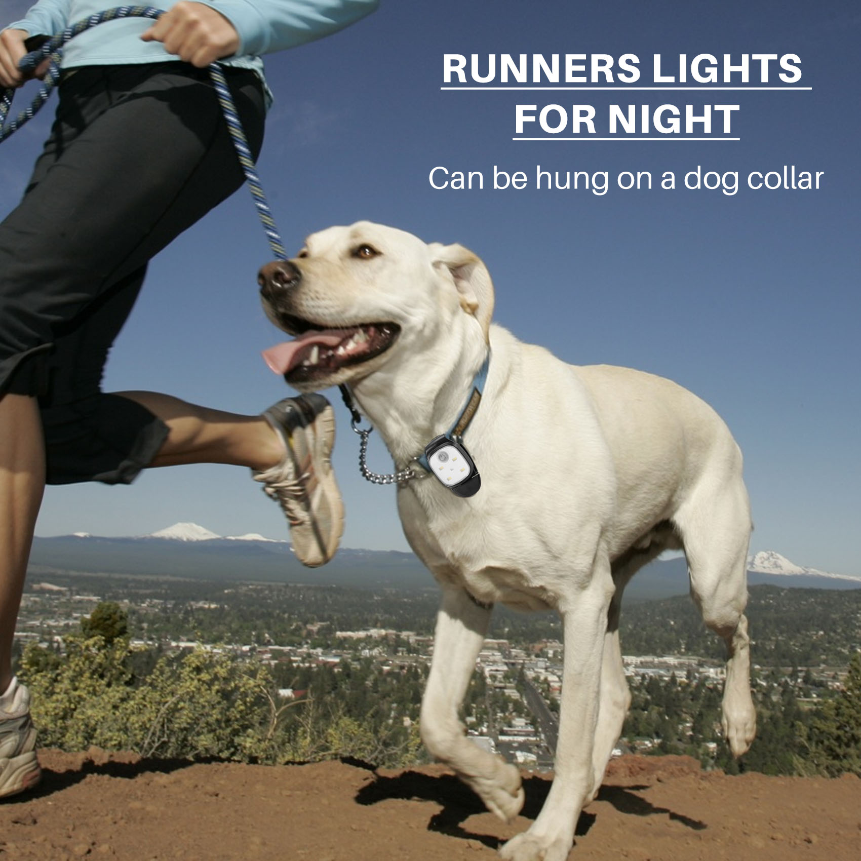 Running Gear Night - XSXS-Lampu Lari Jepit Luar Ruangan, Lampu