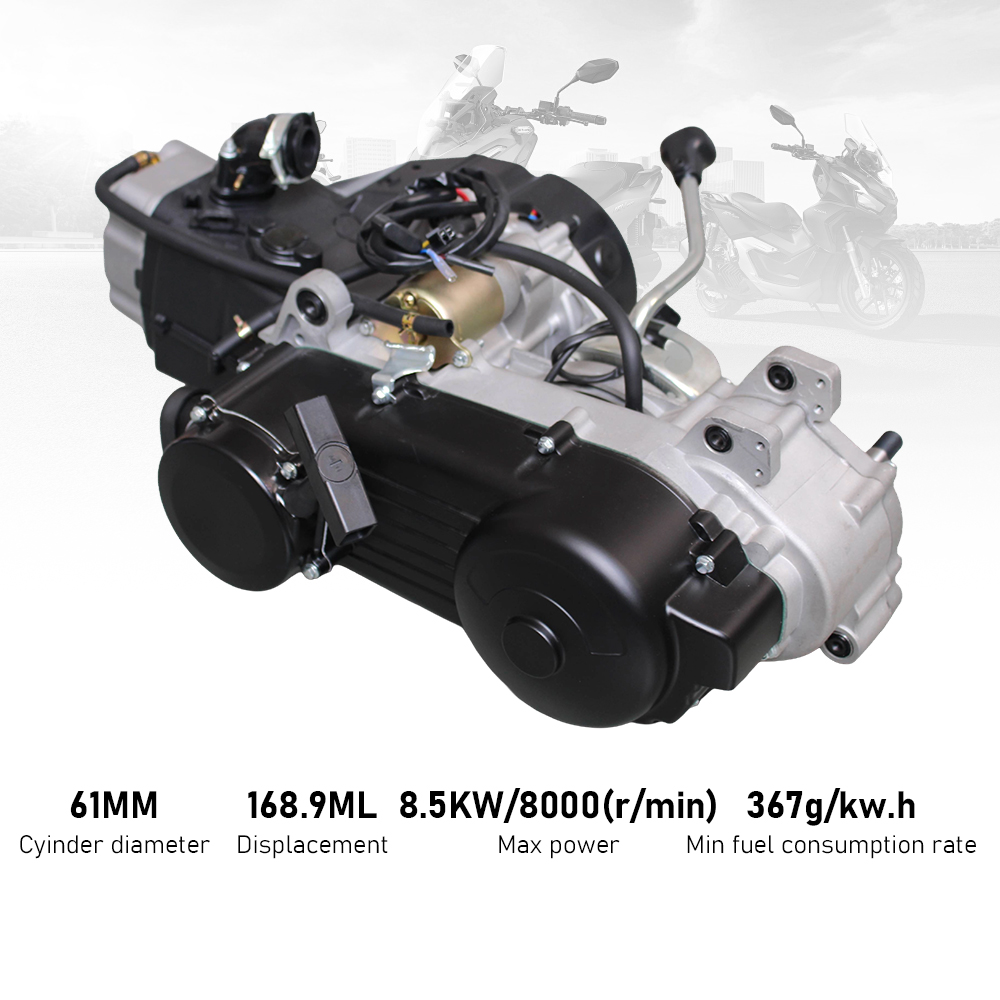 Running Gear Box - Mesin Motor GY6-161CC 4 Tak Silinder