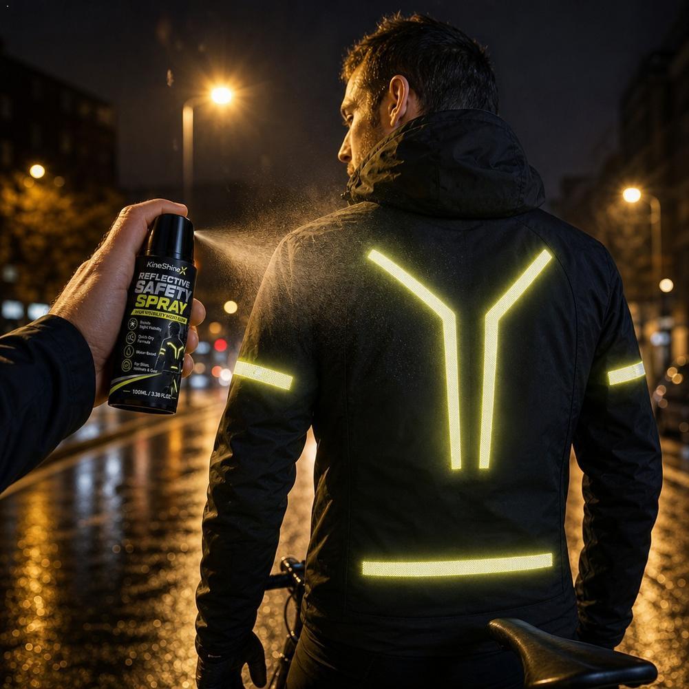 Running Gear Night - Semprotan Reflektif Keselamatan Malam, Cat Pelapis