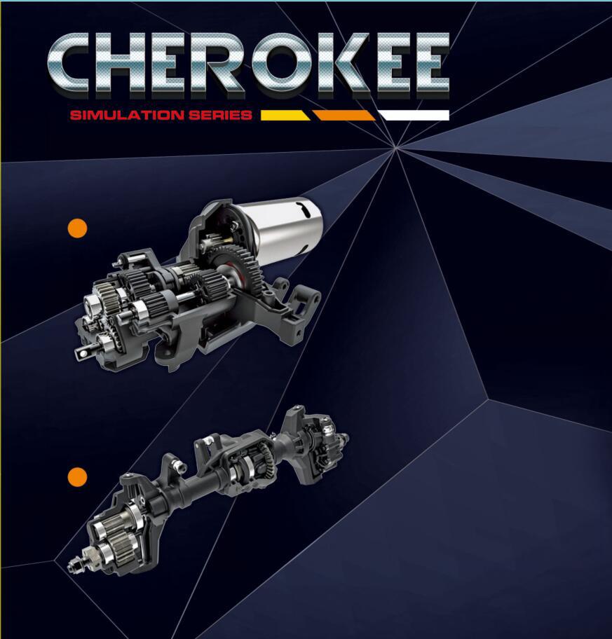 Axing RC Crawler, Cherokee Roc - Running Gear Box ulasan dan harga