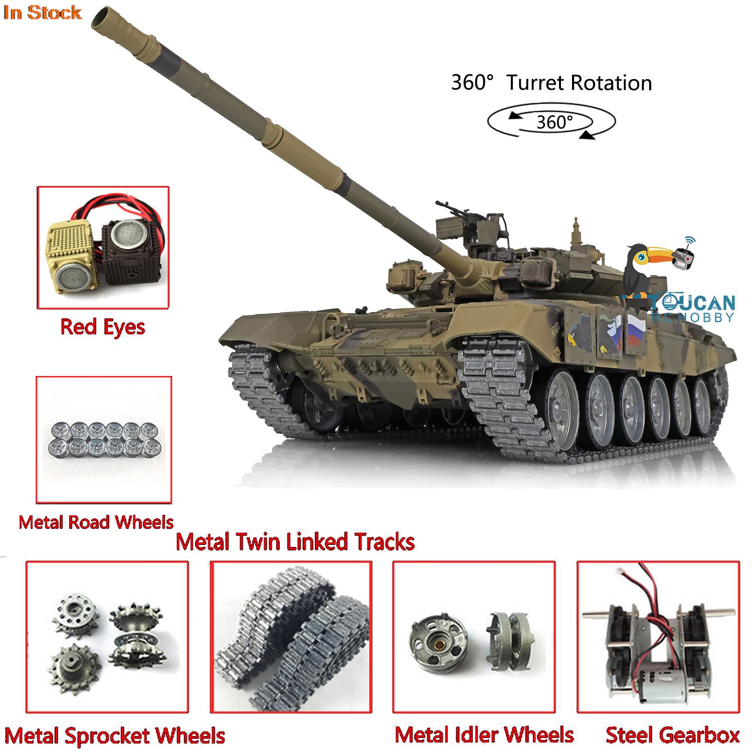 HENG LONG 1/16 7.0 T90 Tank Ke - Running Gear Box ulasan dan harga