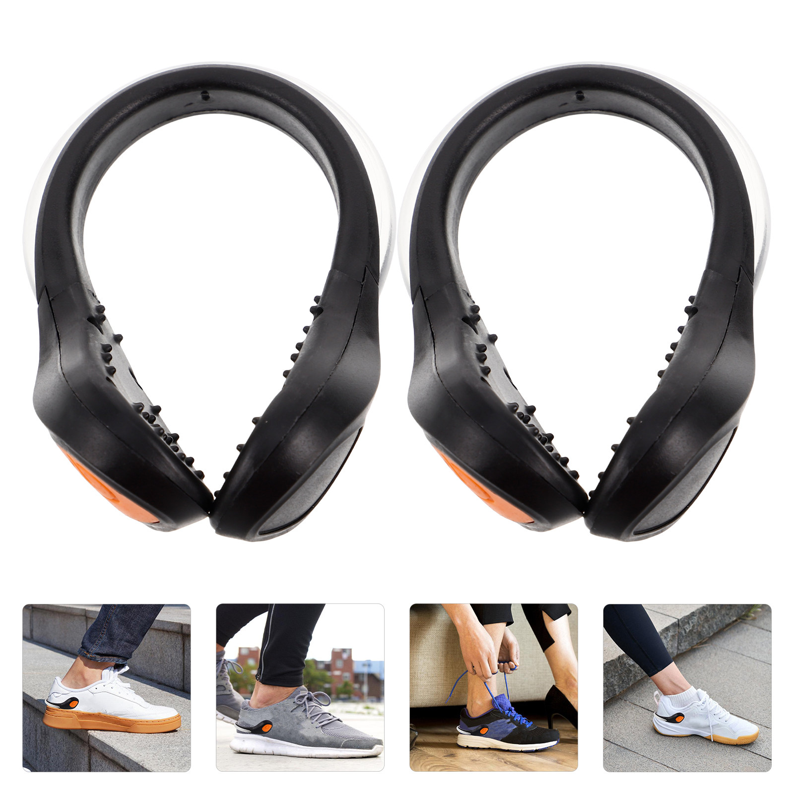 2 Buah Lampu Klip Sepatu LED P - Running Gear Night ulasan dan harga