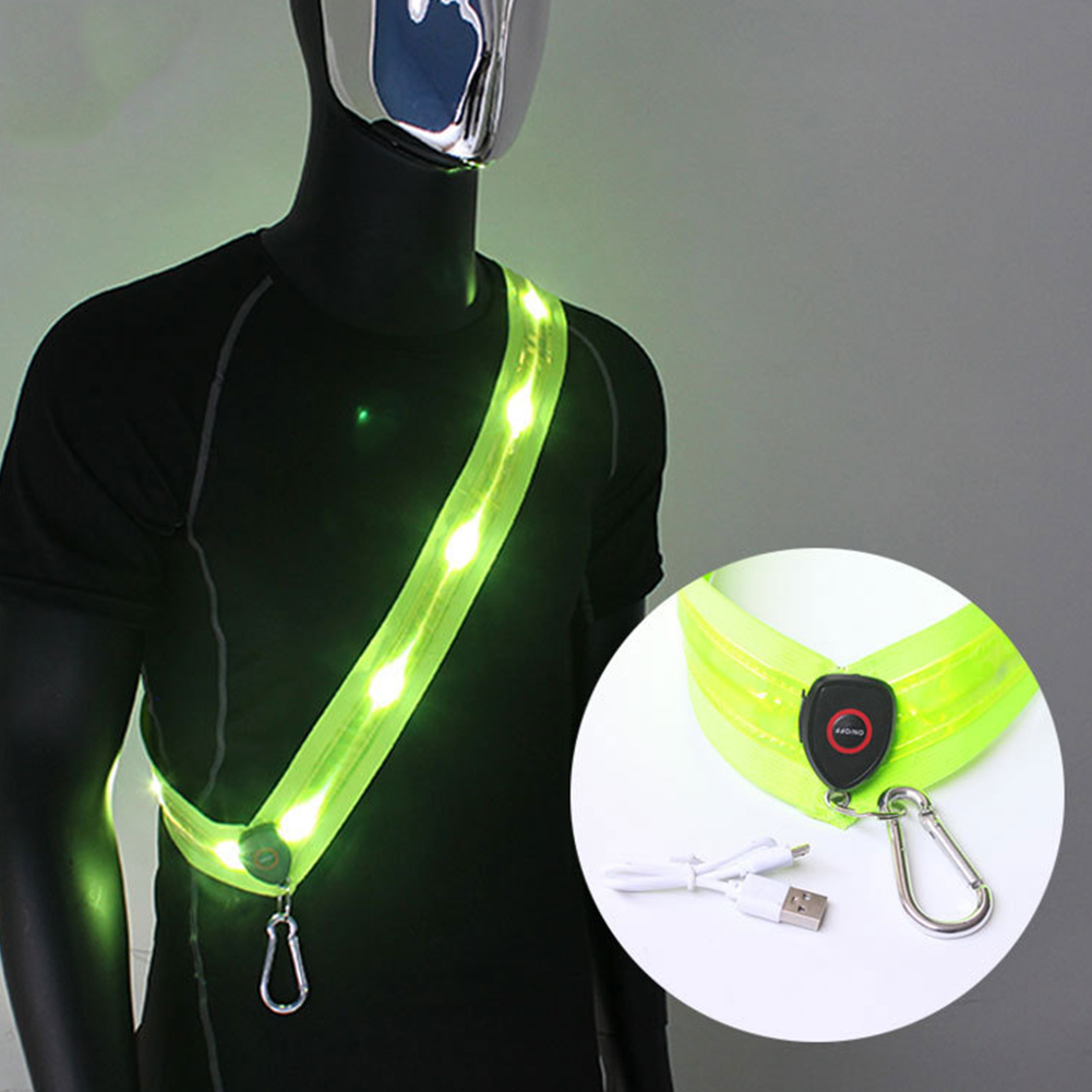 Tali Bahu Berlampu LED Isi Ula - Running Gear Night ulasan dan harga