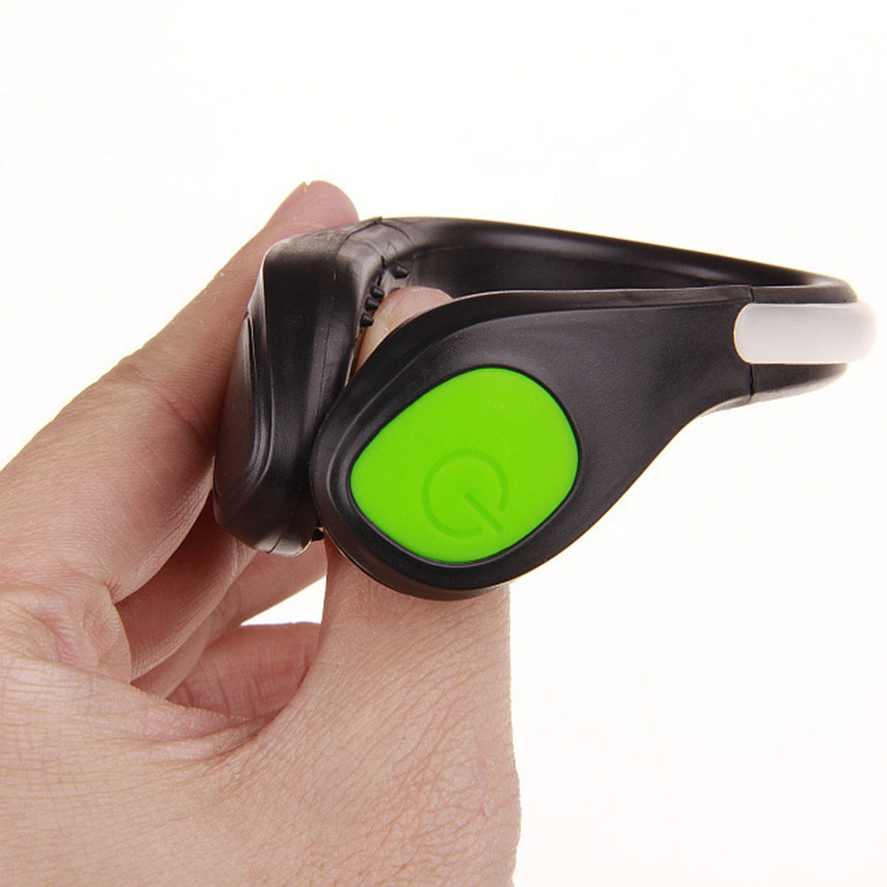 1 Buah Klip Sepatu LED Hijau T - Running Gear Night ulasan dan harga