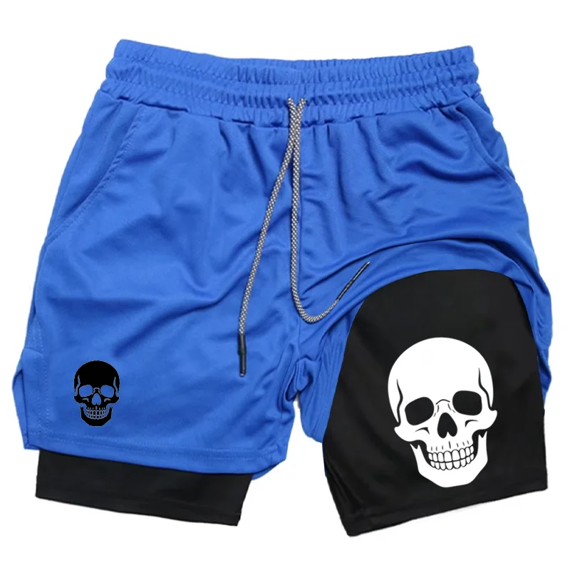 Celana pendek pria Skull 2-in- - Running Gear Men ulasan dan harga